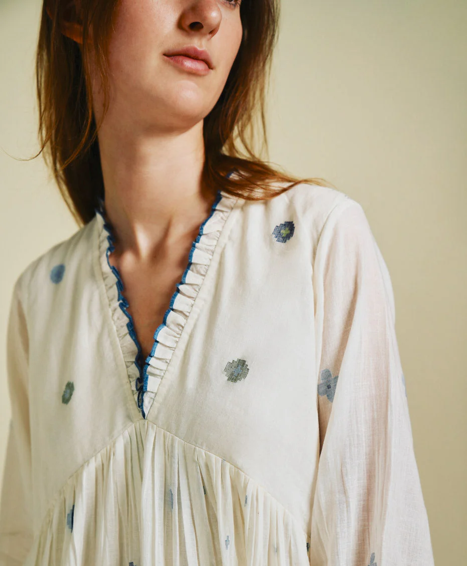 Bird Song Frill Dress - Image 5