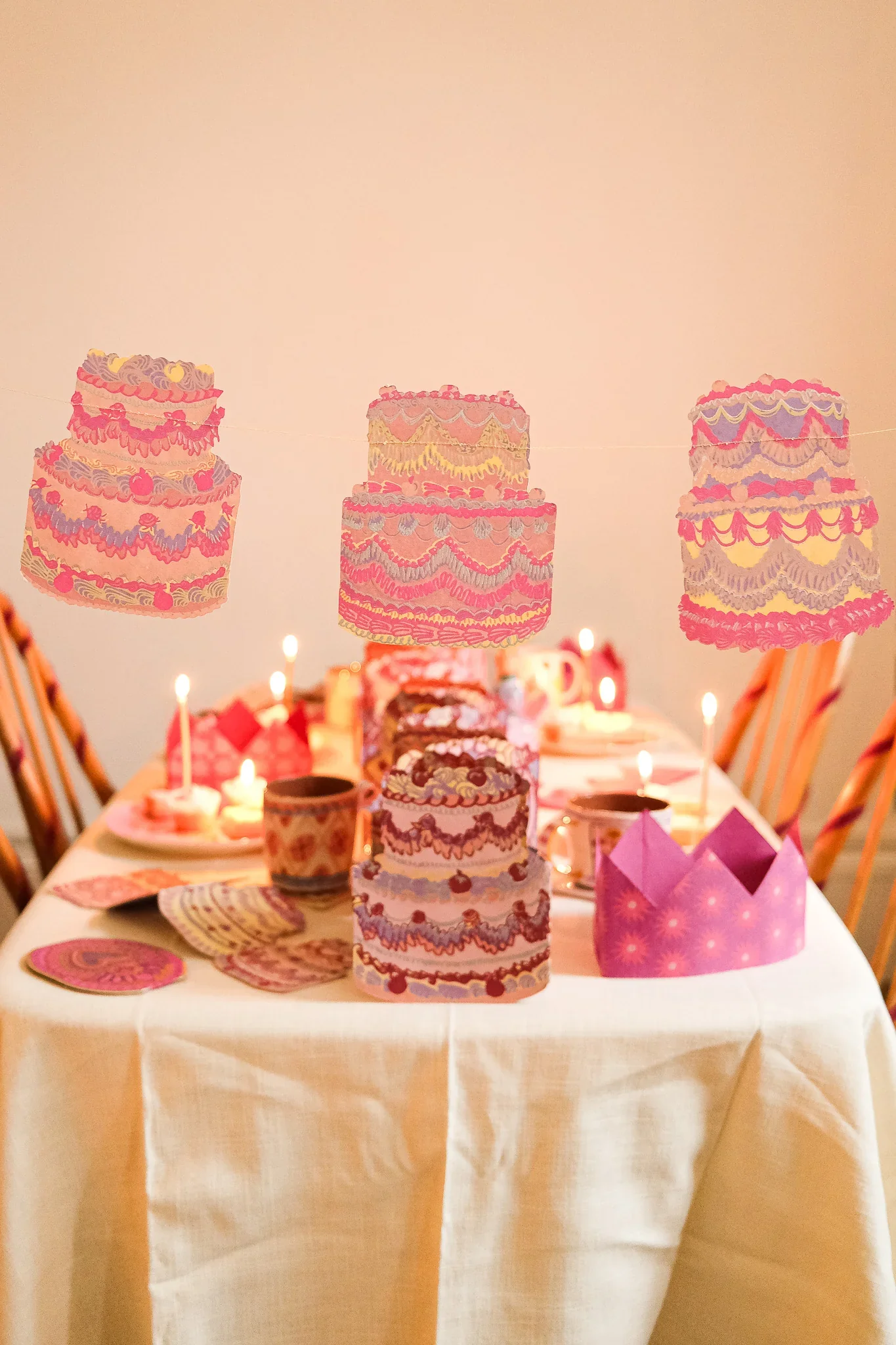 Celebration Cakes Sewn Garland - Image 2