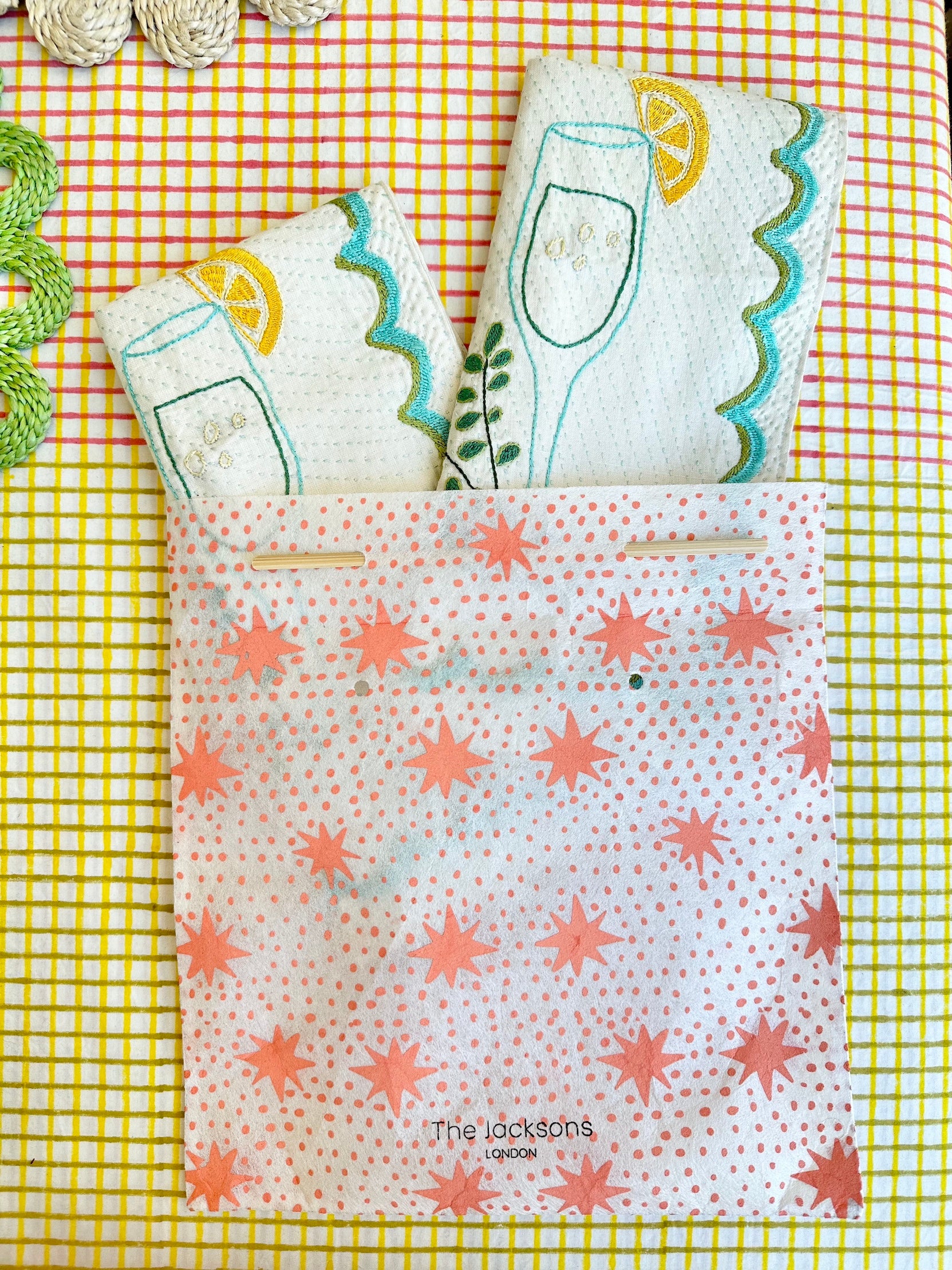 SAMPLE Cosmo napkins - Set of 2 - Image 4