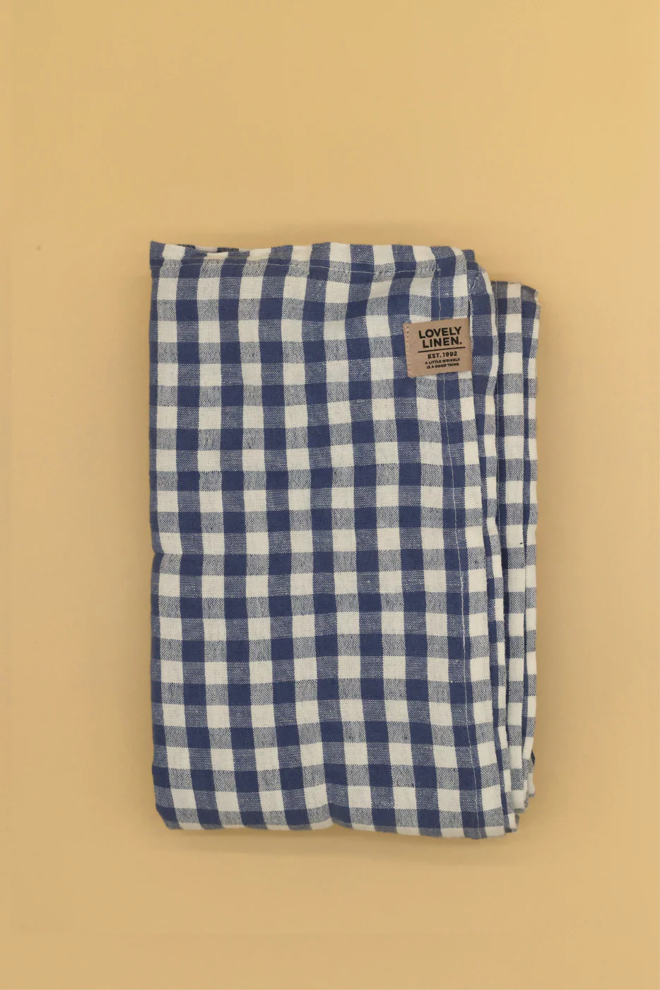 Linen Misty Gingham Tablecloth