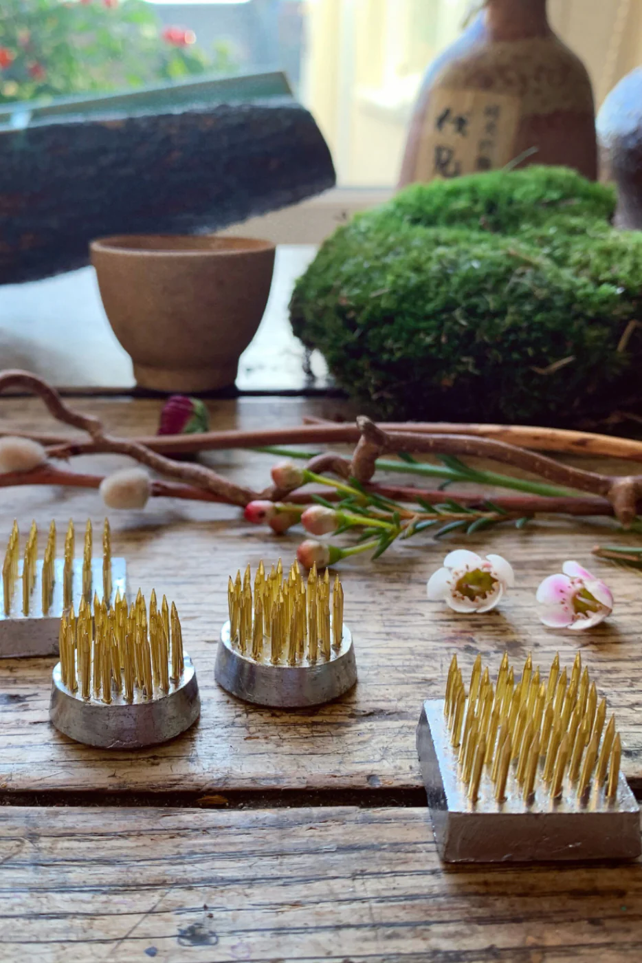 Mini Kenzan Flower Frog Set - Image 2