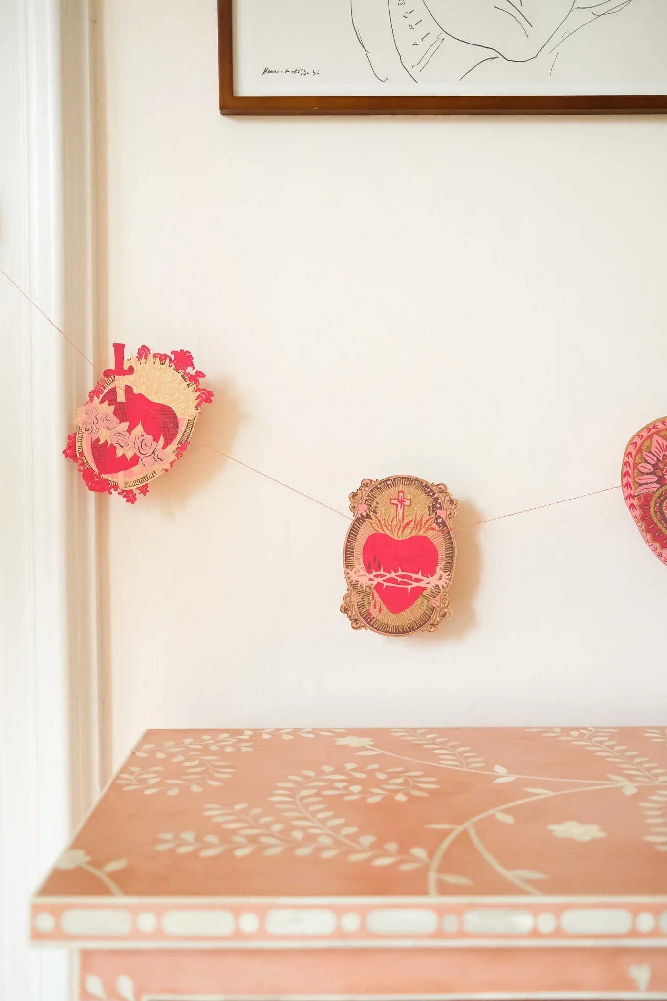 Saint Valentine Sewn Garland - Image 4