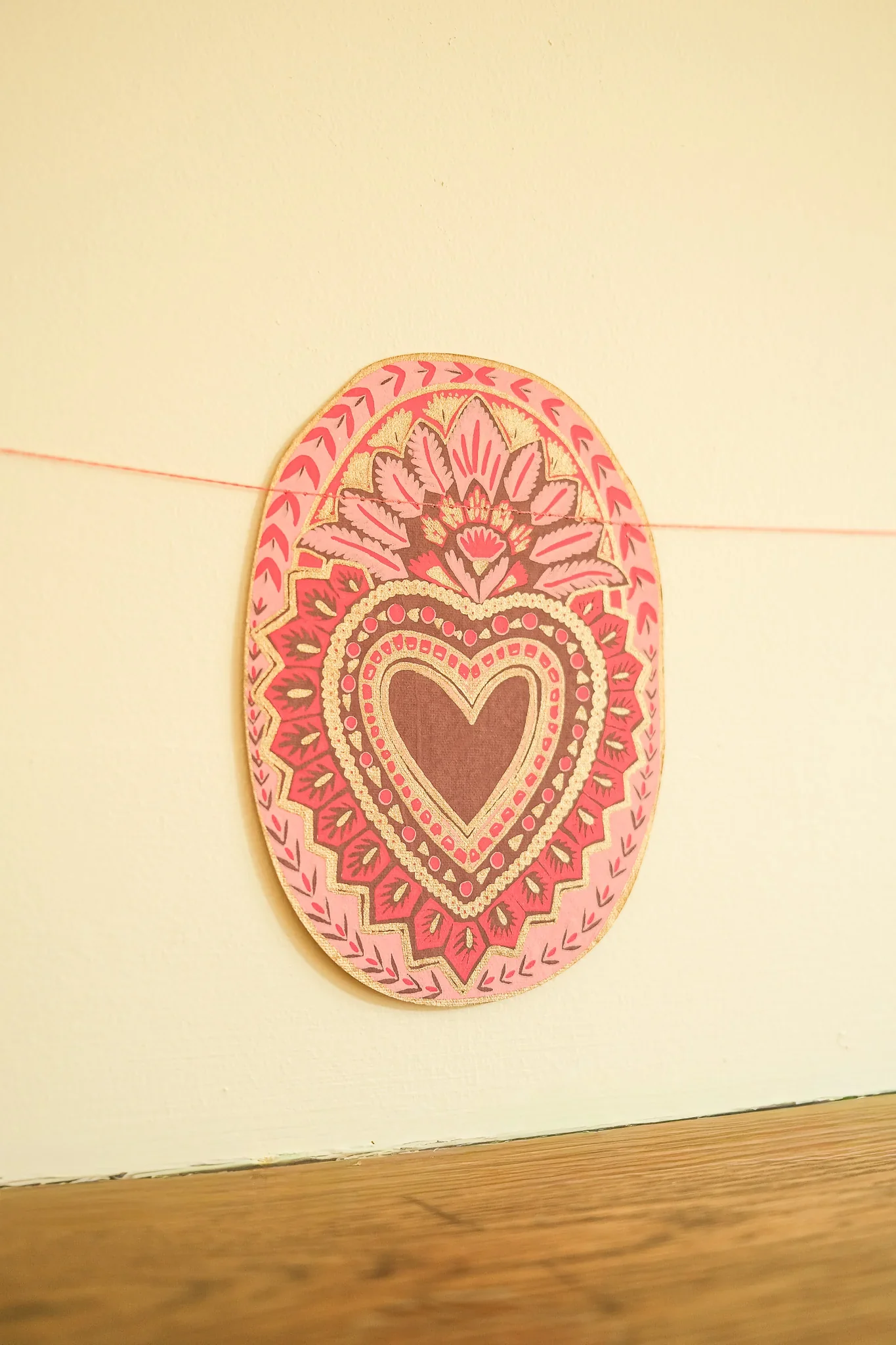 Saint Valentine Sewn Garland - Image 5