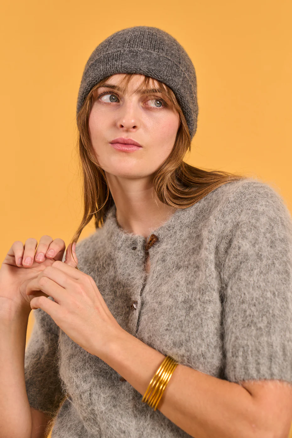 Yak Grey Beanie